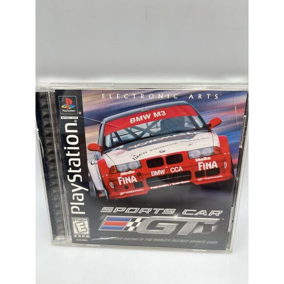 Sports Car GT (Sony PlayStation 1 PS1, 1999) COMPLETE CIB, TESTED! - Picture 1 of 6
